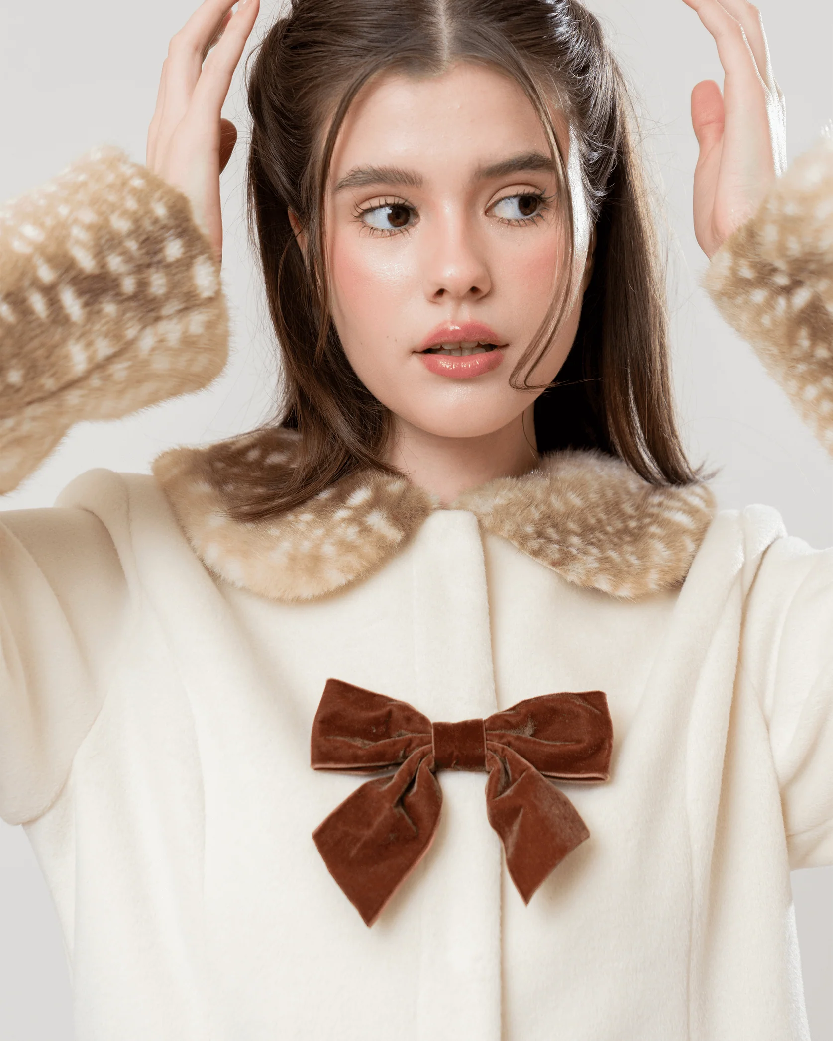 Vanilla Bow Coat - Image 4