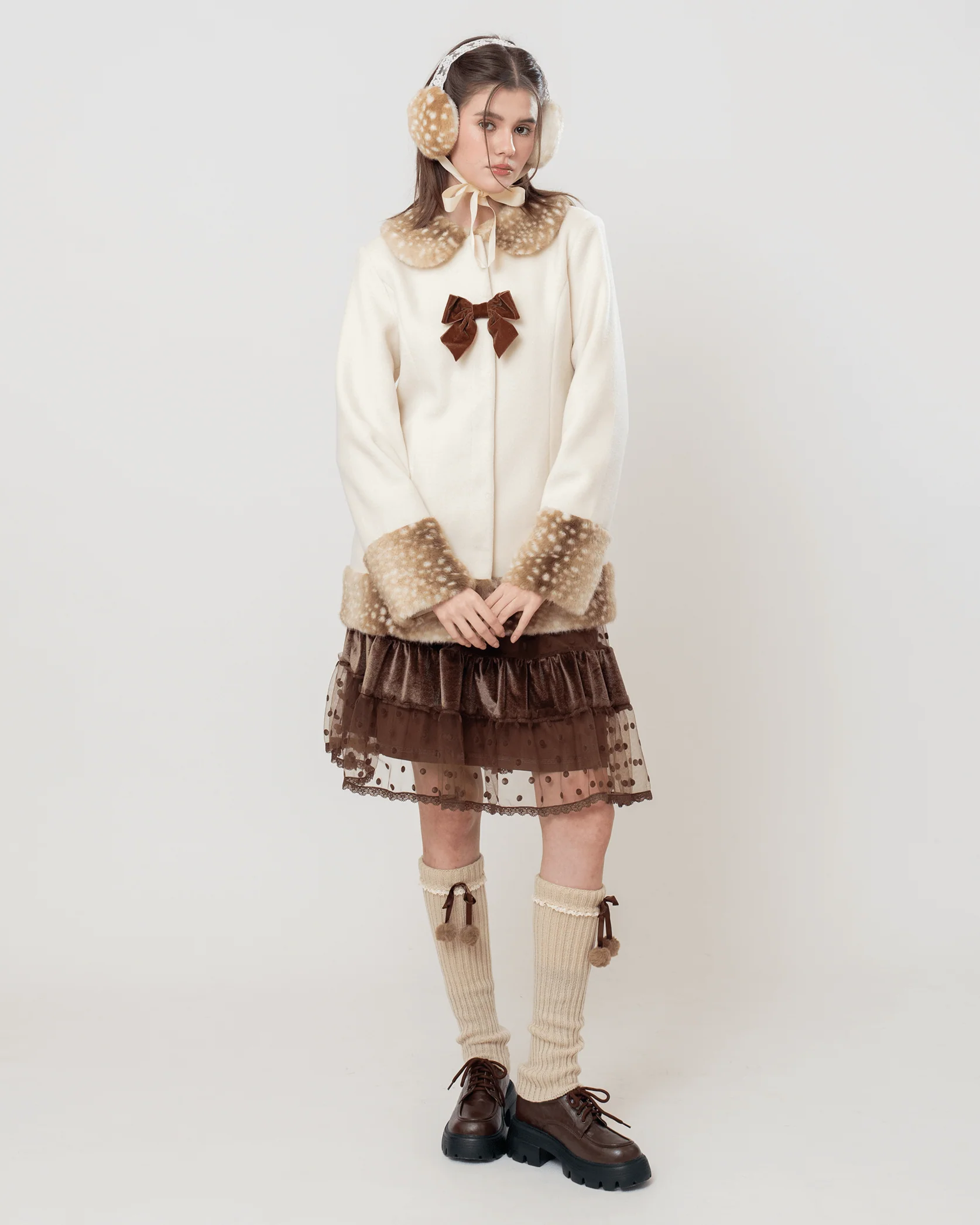 Vanilla Bow Coat - Image 6